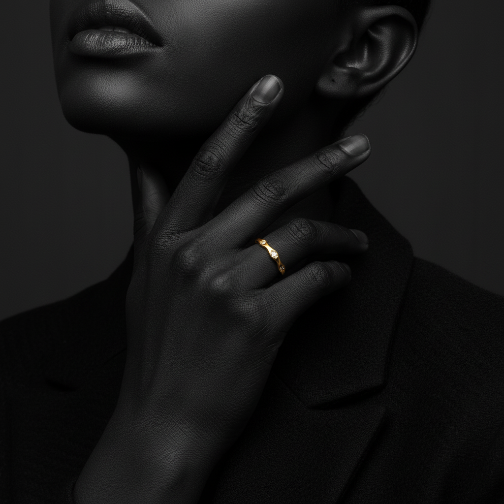 JEWELIXIRS Stellar Wave Ring