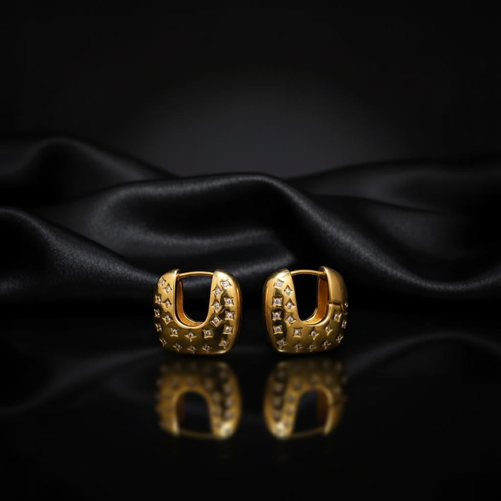 JEWELIXIRS Serpent Coil Earring