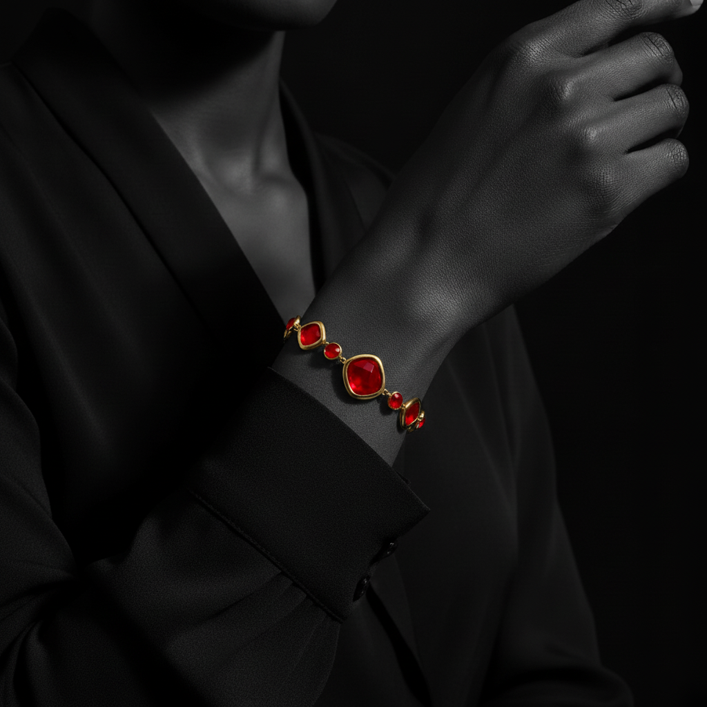 JEWELIXIRS Enchanted Gem Bracelets Set