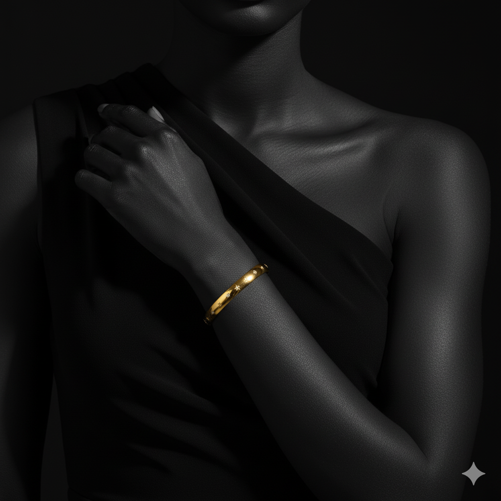 JEWELIXIRS Celestial Hinge Bangle Set