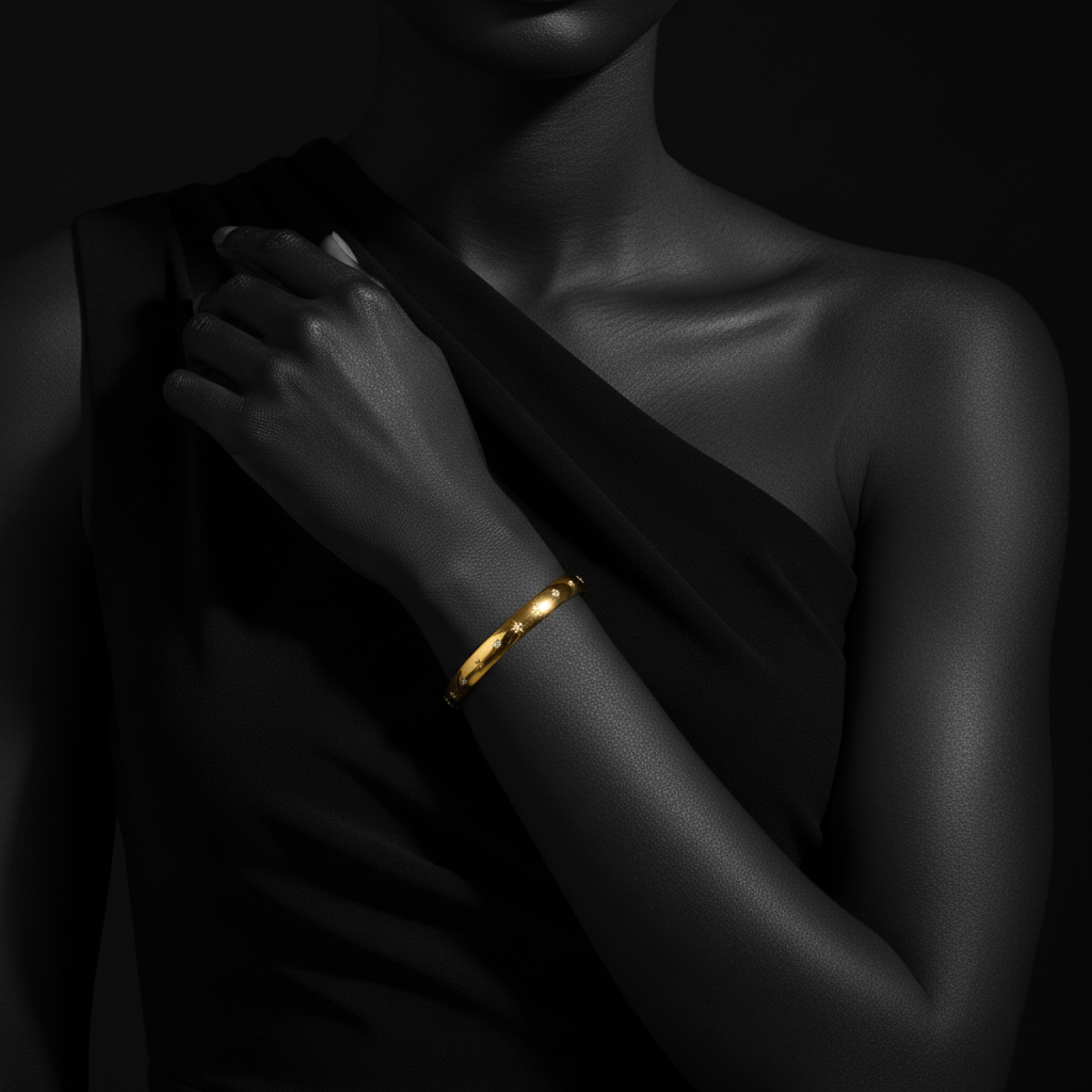 JEWELIXIRS Celestial Hinge Bangle Set