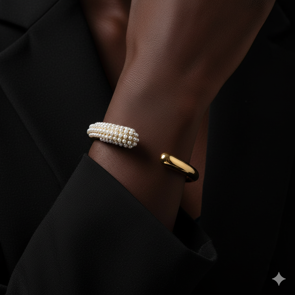 JEWELIXIRS Statement Cuff Bracelet