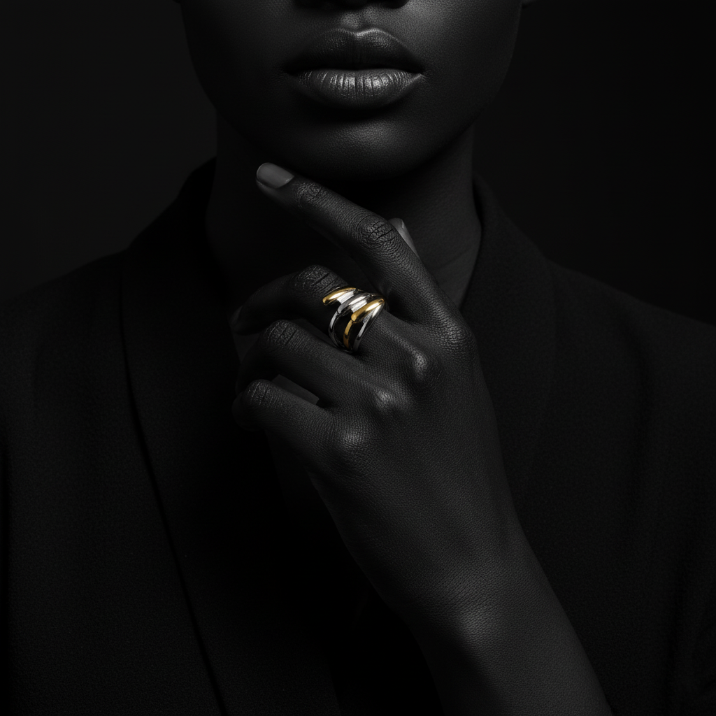 JEWELIXIRS Curve Pod Ring