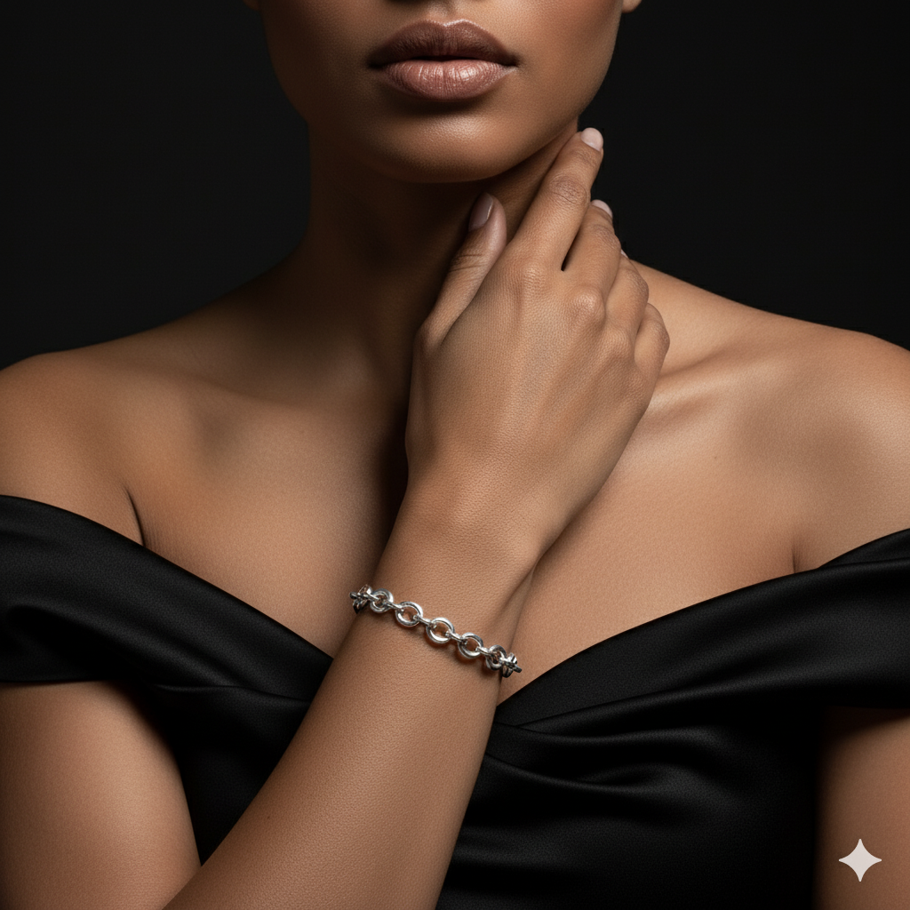 JEWELIXIRS O-Chain Link Bracelet