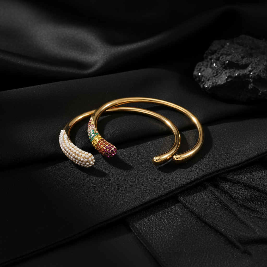 JEWELIXIRS Statement Cuff Bracelet