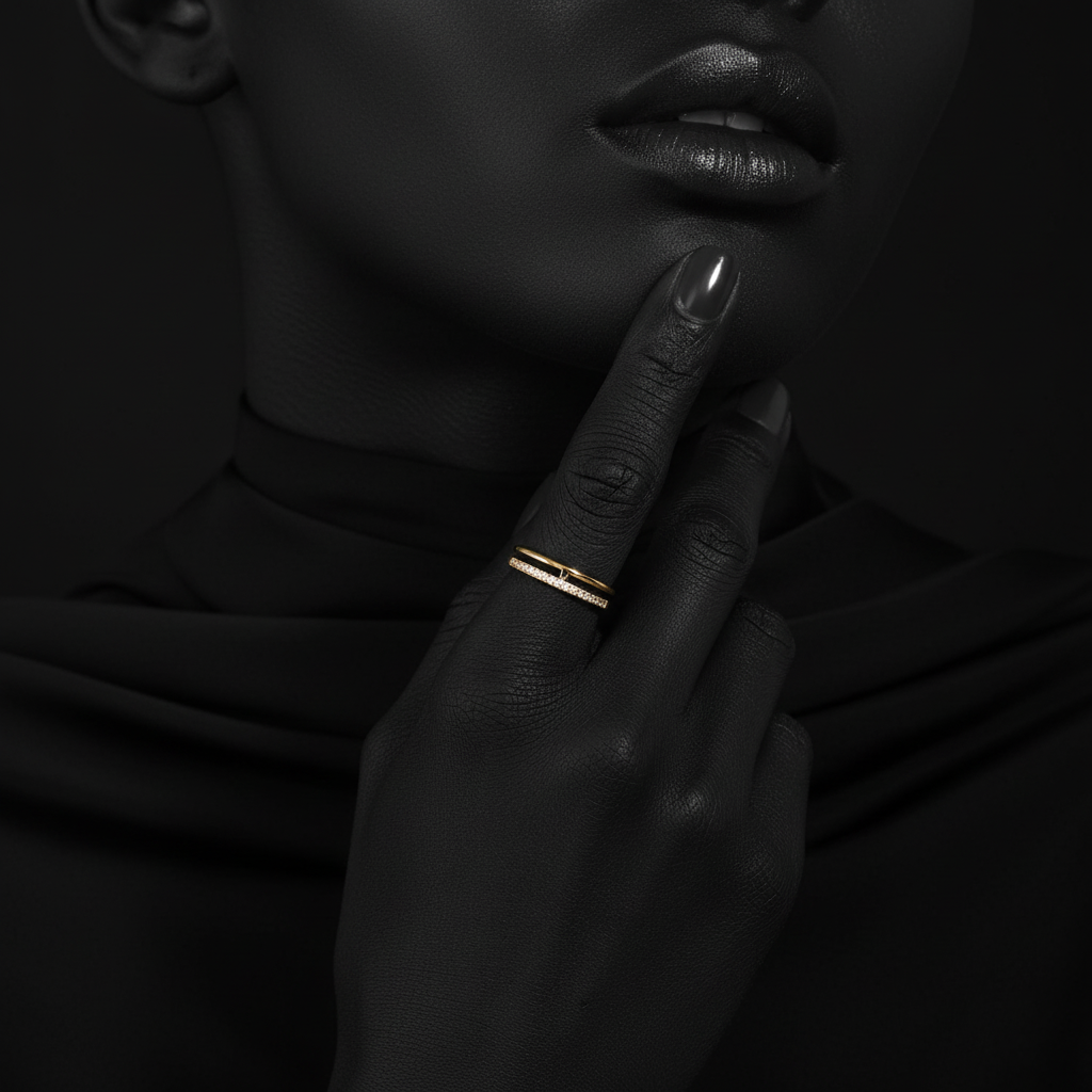 JEWELIXIRS Floating Eternity Ring