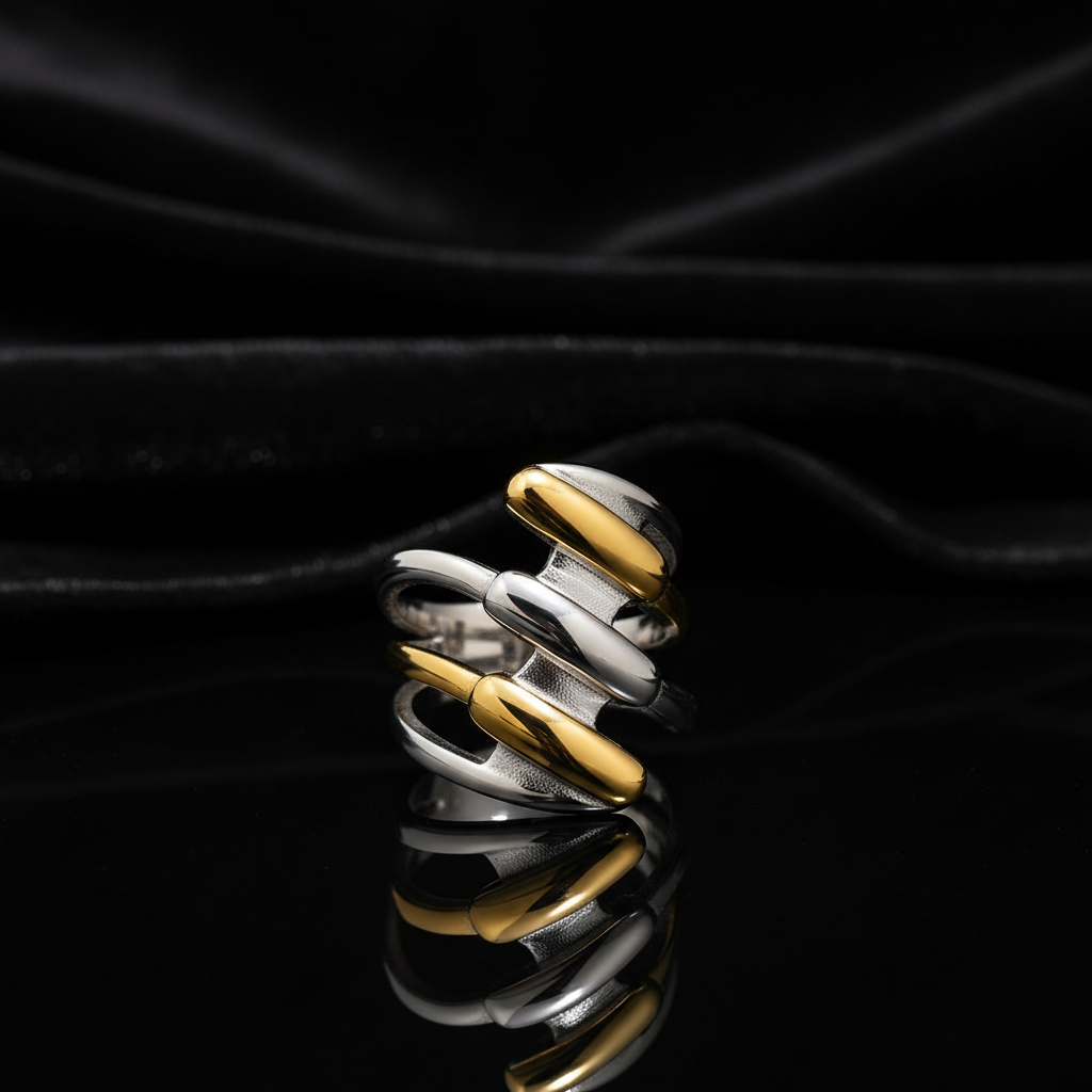 JEWELIXIRS Curve Pod Ring