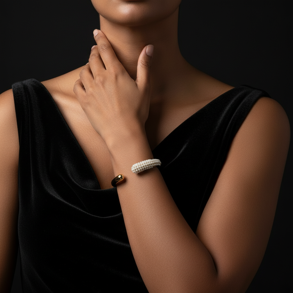 JEWELIXIRS Statement Cuff Bracelet