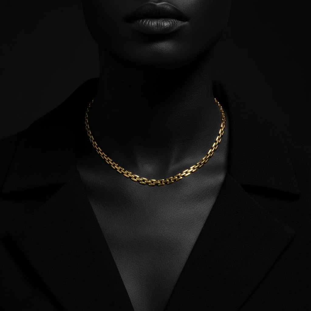 JEWELIXIRS Interlocking Link Chain