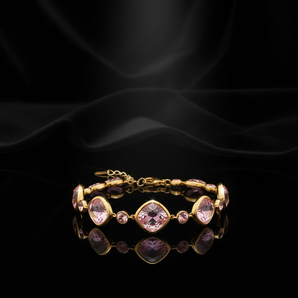 JEWELIXIRS Enchanted Gem Bracelets Set