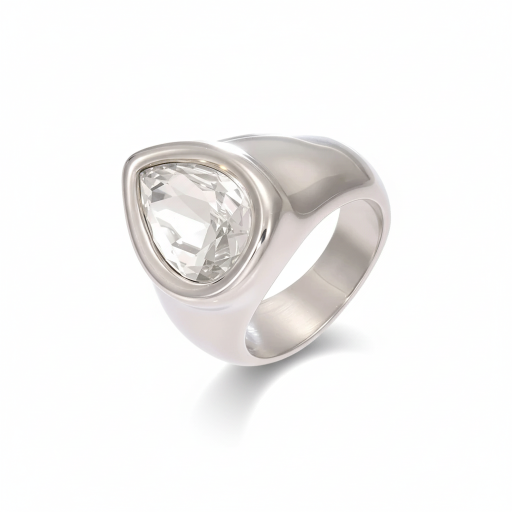 JEWELIXIRS Tear Drop Ring