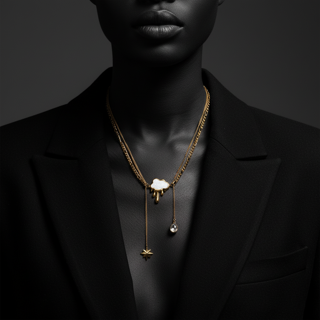 JEWELIXIRS Celestial Cloud Necklace