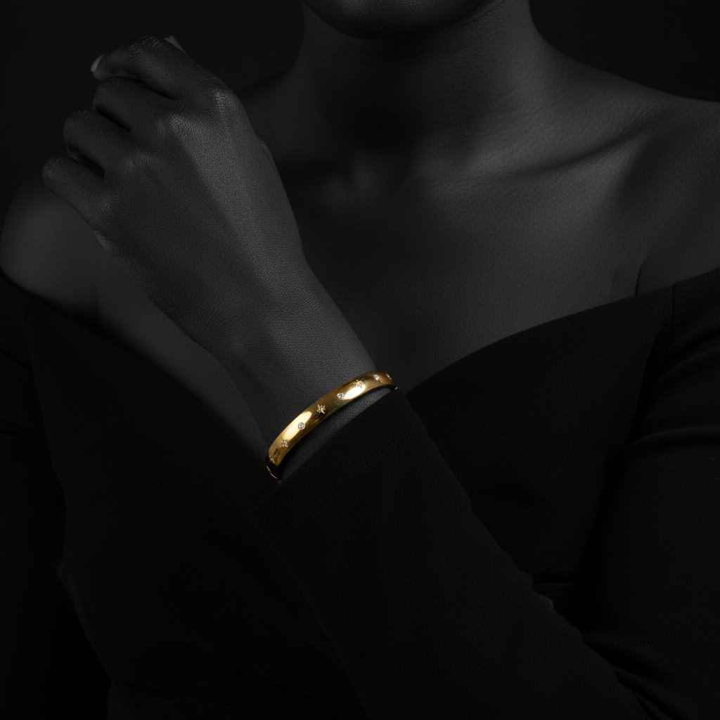 JEWELIXIRS Celestial Hinge Bangle Set