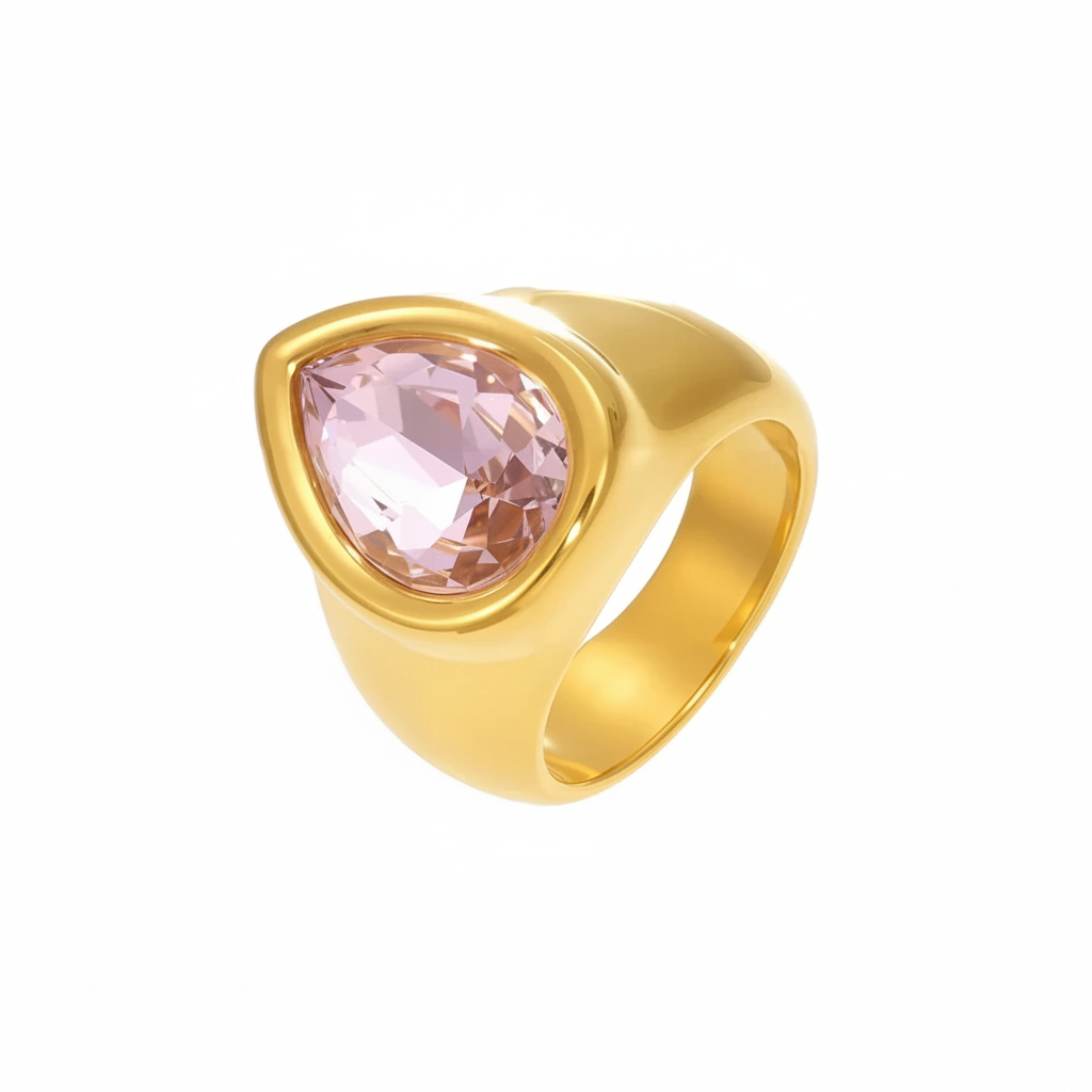 JEWELIXIRS Tear Drop Ring