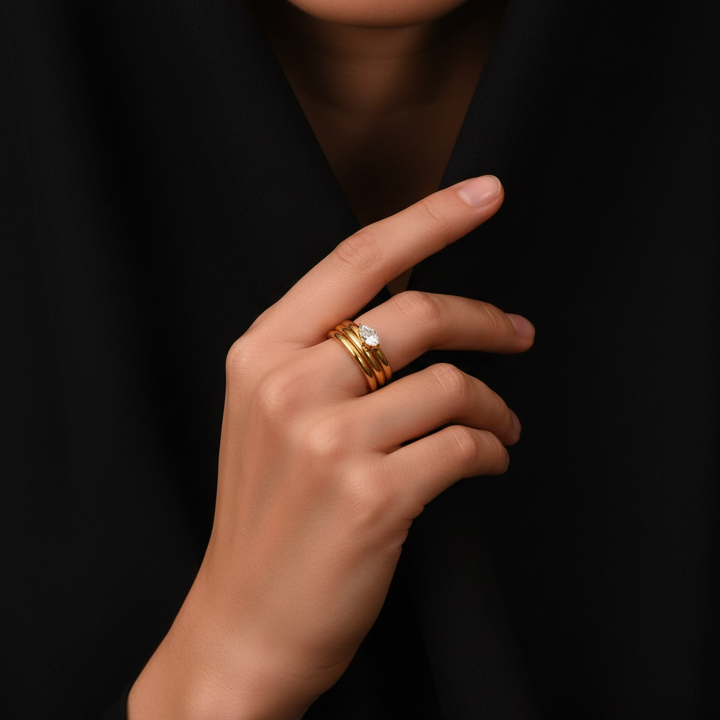 JEWELIXIRS Sovereign Wrap Ring