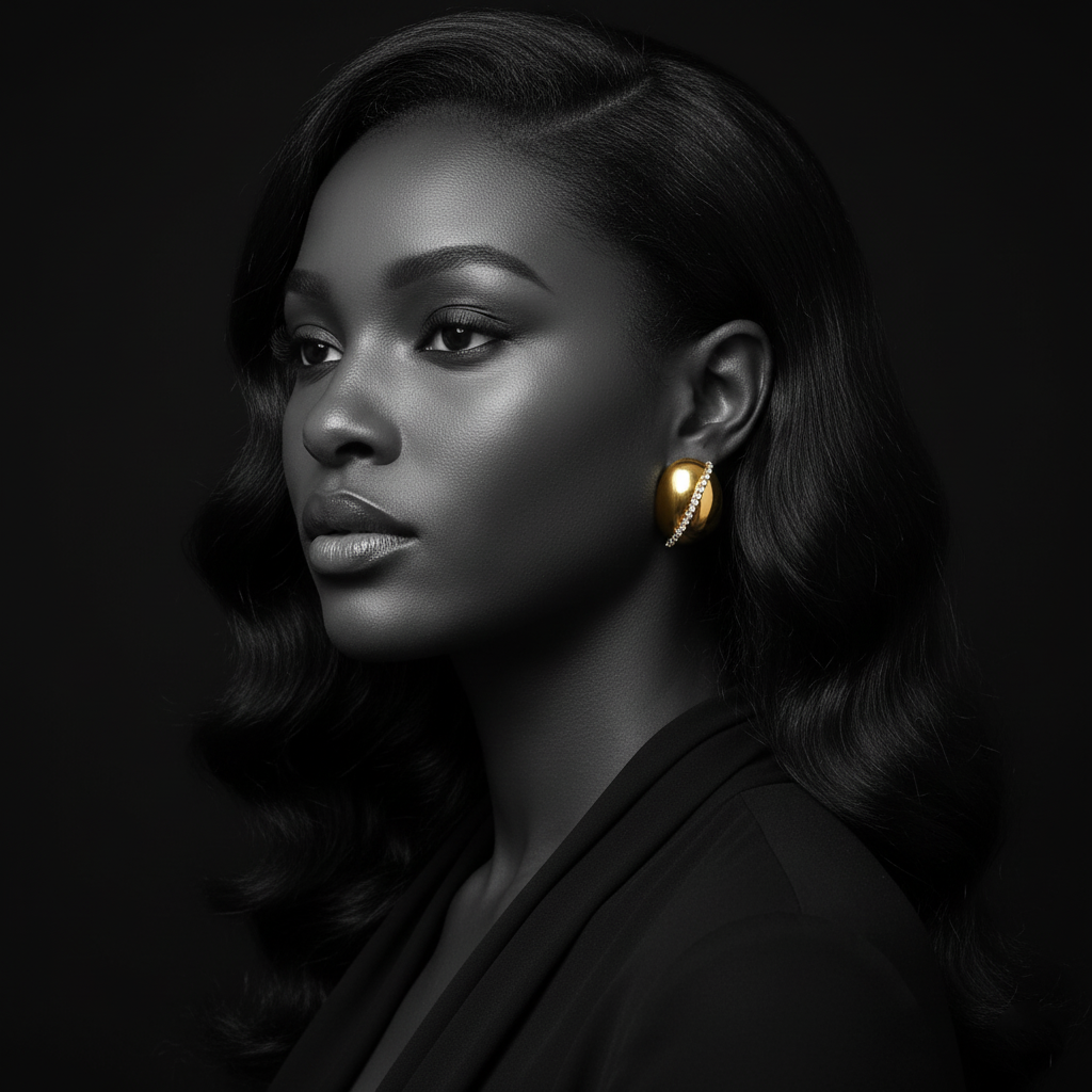 JEWELIXIRS Cosmic Pebble Stud Earring