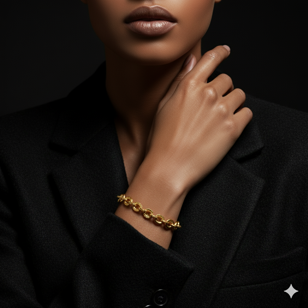 JEWELIXIRS O-Chain Link Bracelet