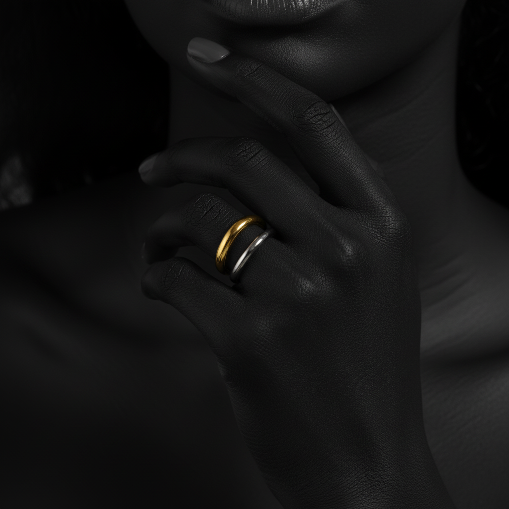 JEWELIXIRS Interlock Infinity Ring