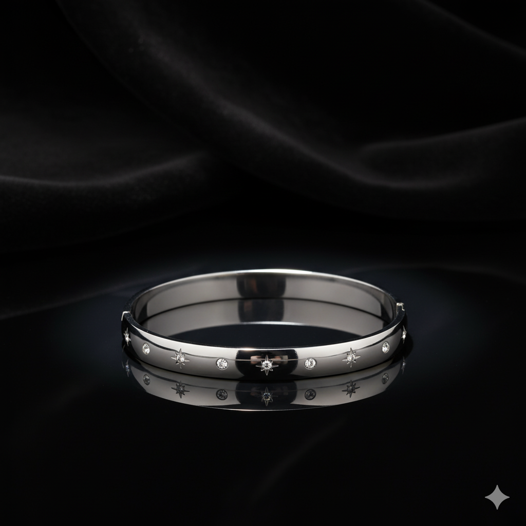 JEWELIXIRS Celestial Hinge Bangle Set