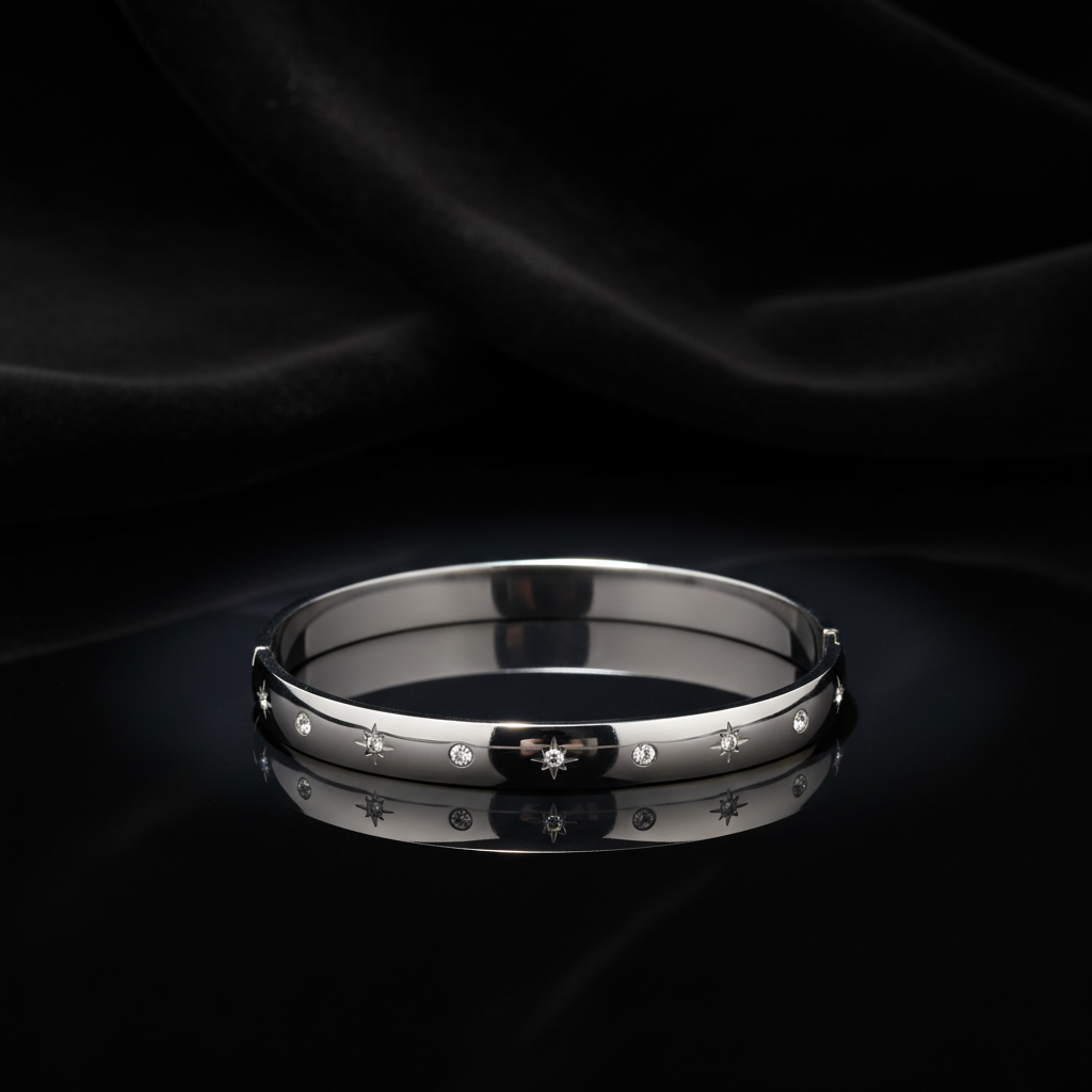 JEWELIXIRS Celestial Hinge Bangle Set