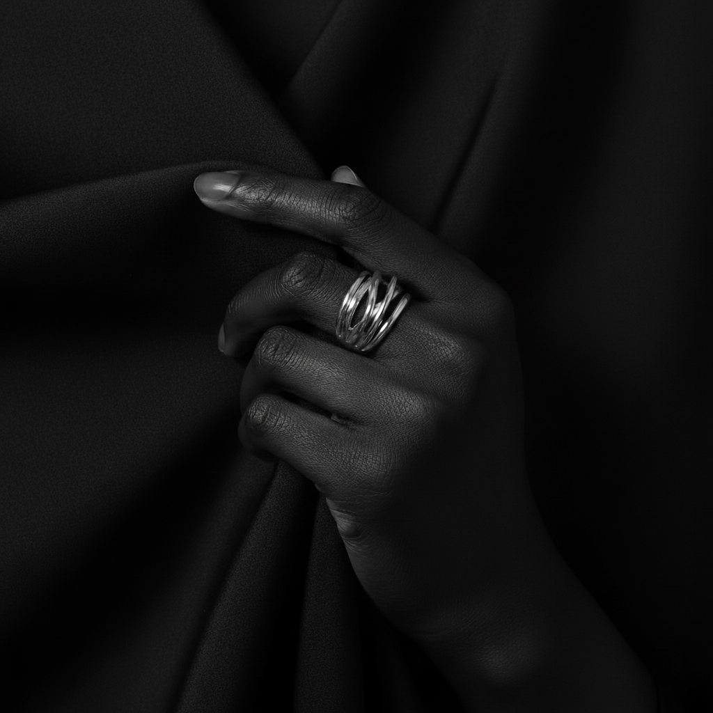 JEWELIXIRS Intertwine Cigar Band Ring