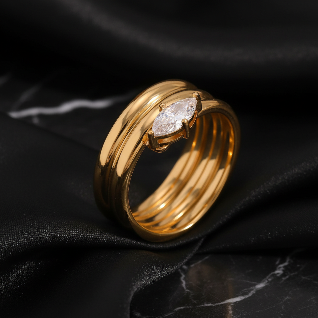 JEWELIXIRS Sovereign Wrap Ring