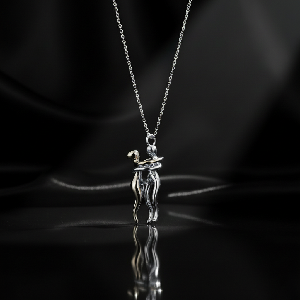 JEWELIXIRS Embrace Figure Necklace