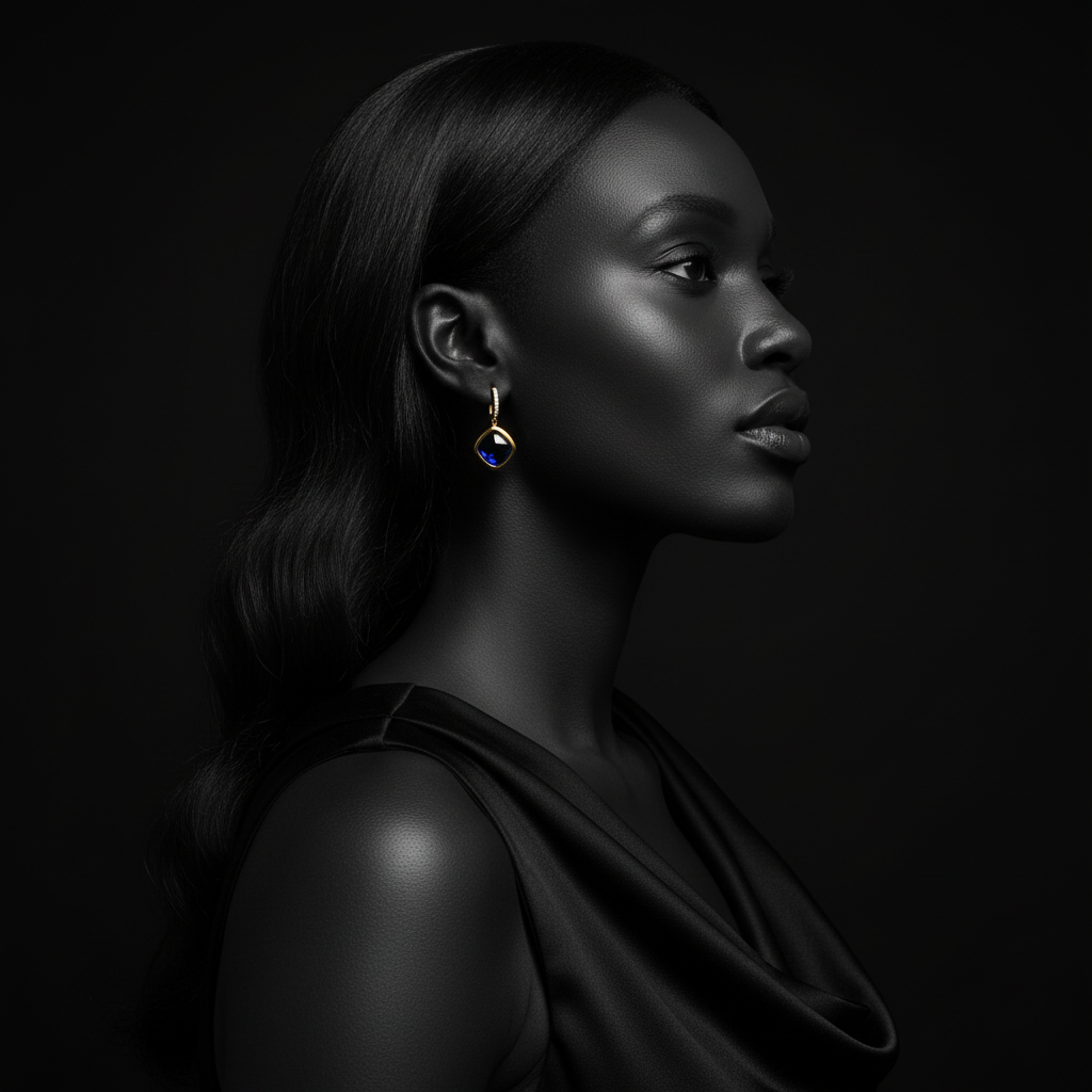 JEWELIXIRS Cushion Drop Earring