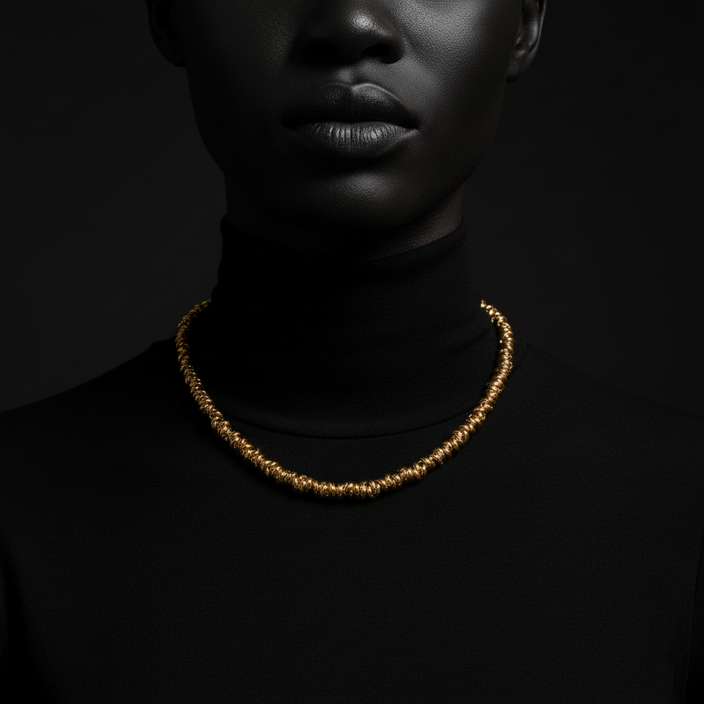 JEWELIXIRS Coiled Link Choker