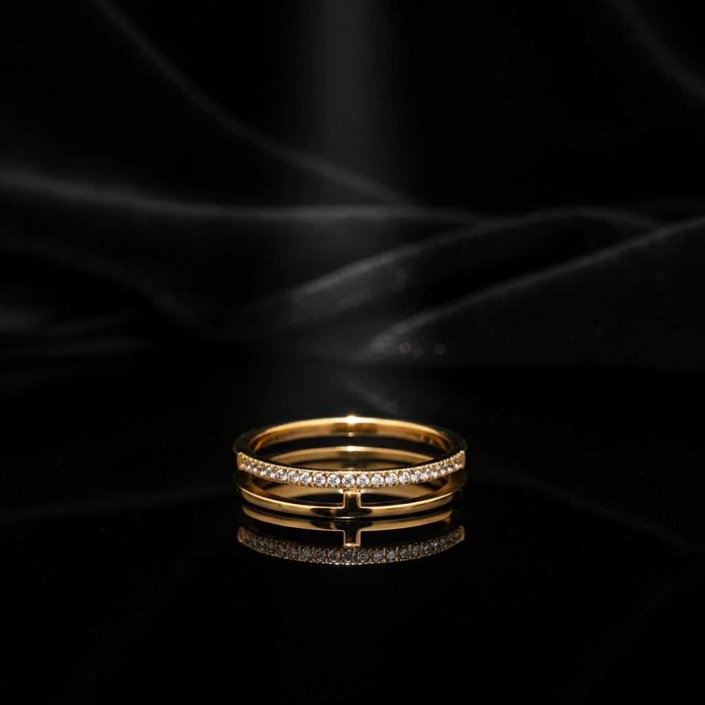 JEWELIXIRS Floating Eternity Ring