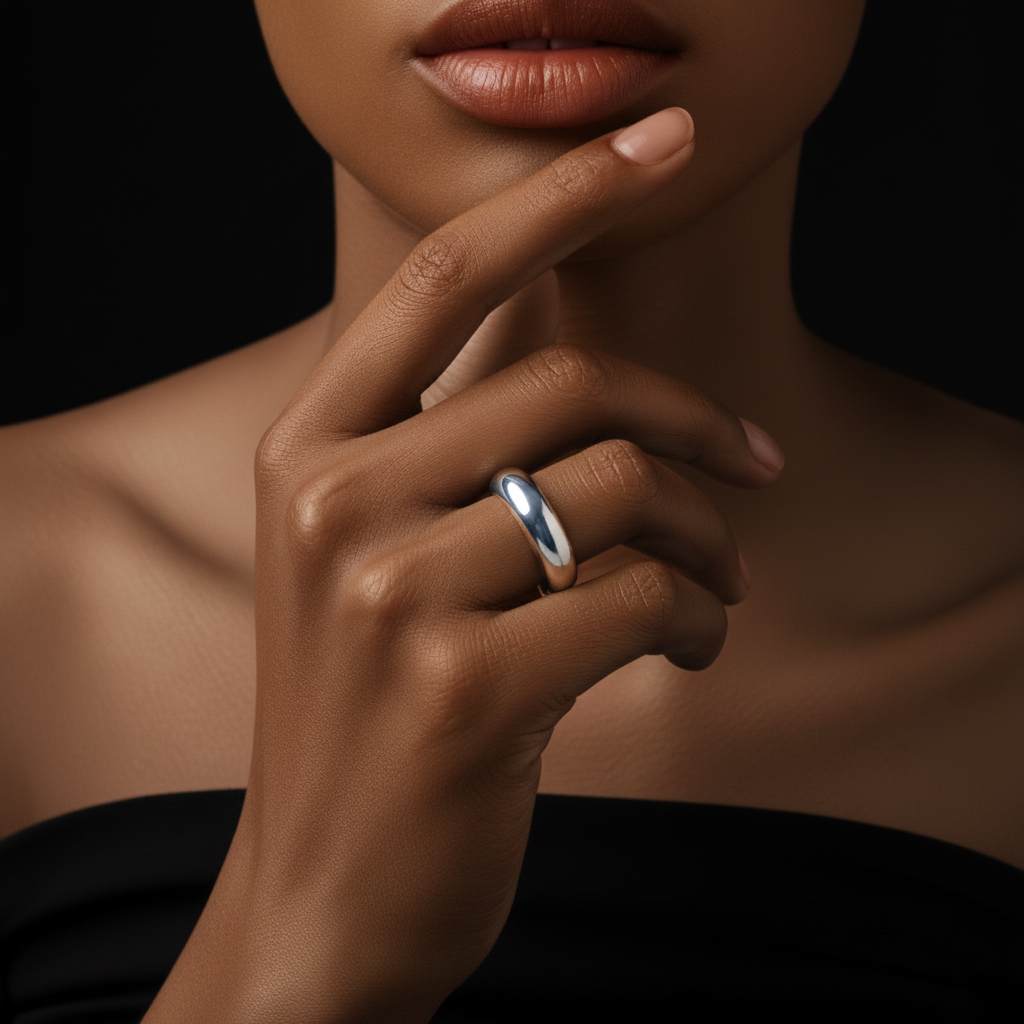 JEWELIXIRS Dome Classic Ring