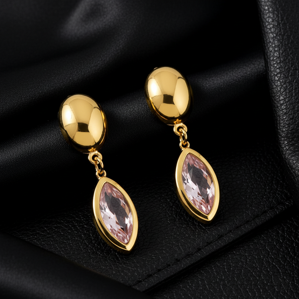 JEWELIXIRS Marquise Drop Earring