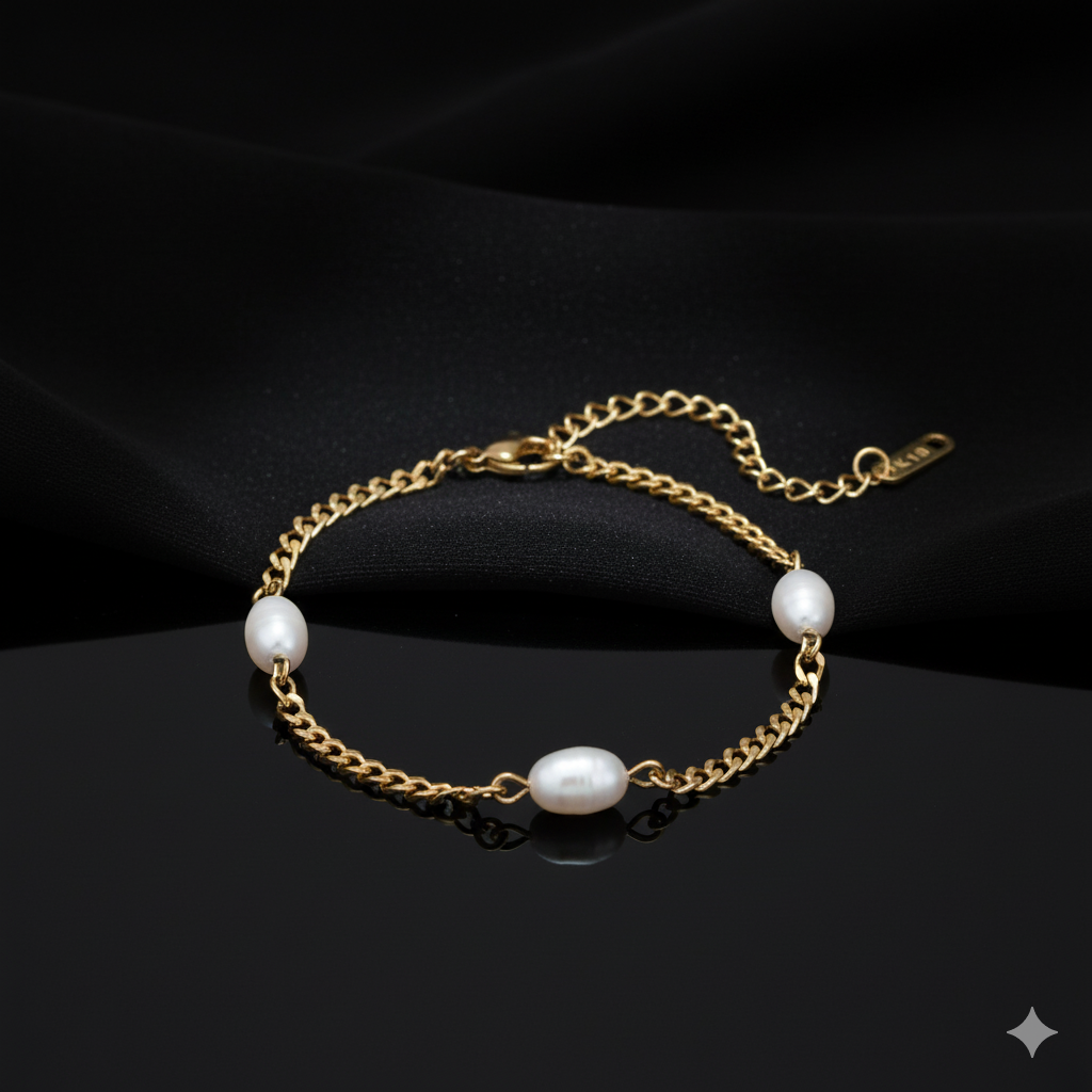 JEWELIXIRS pearl station bracelets