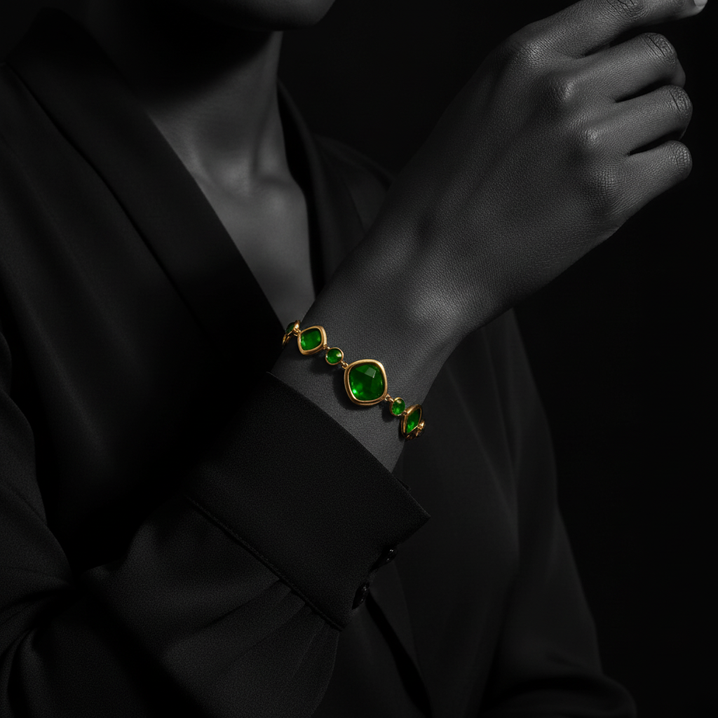 JEWELIXIRS Enchanted Gem Bracelets Set