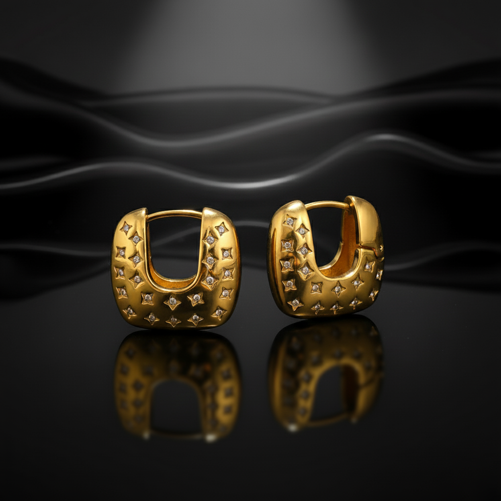 JEWELIXIRS Serpent Coil Earring