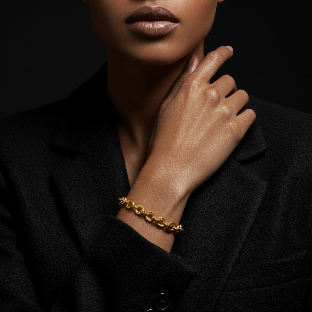 JEWELIXIRS O-Chain Link Bracelet