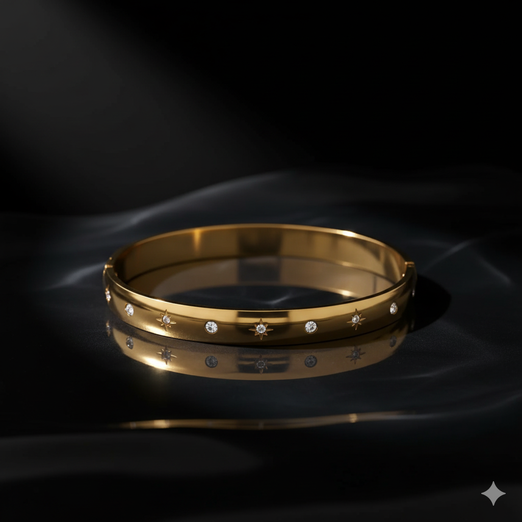 JEWELIXIRS Celestial Hinge Bangle Set