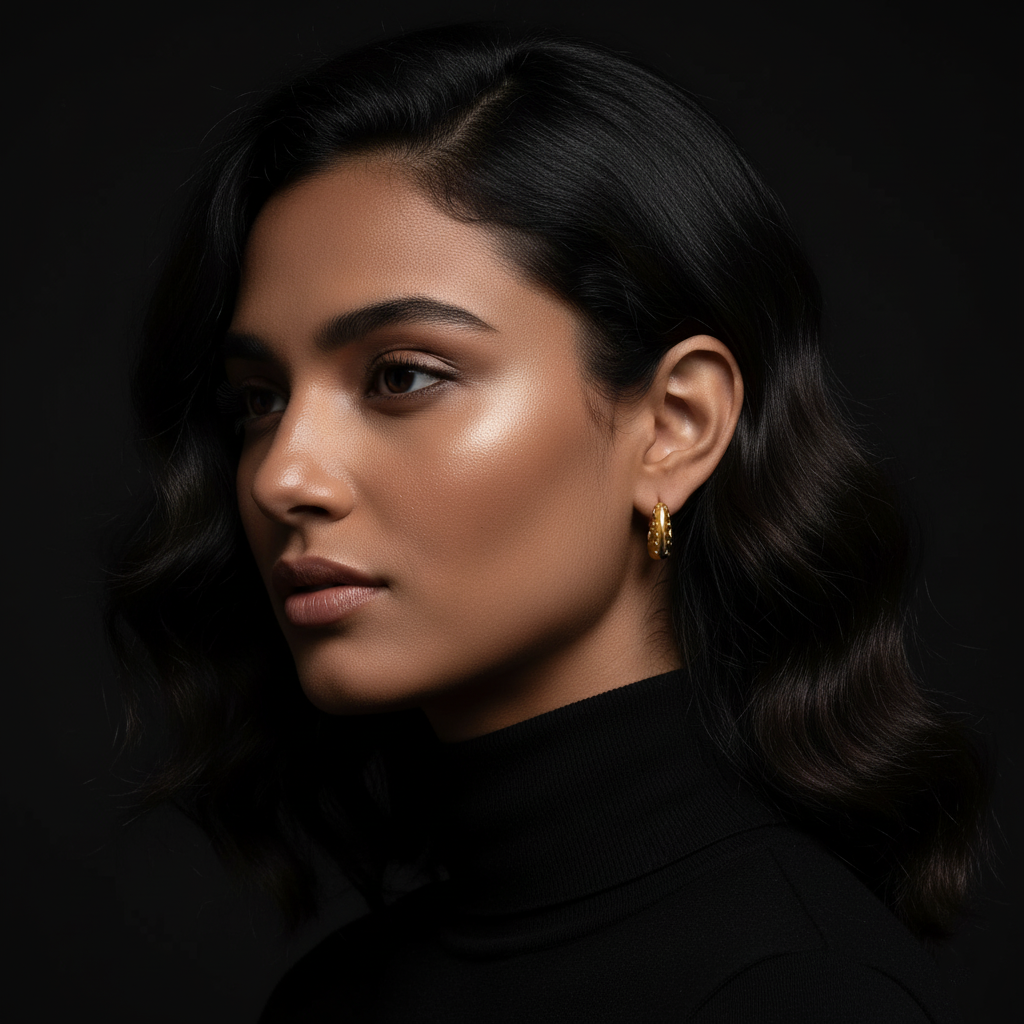 JEWELIXIRS Serpent Coil Earring