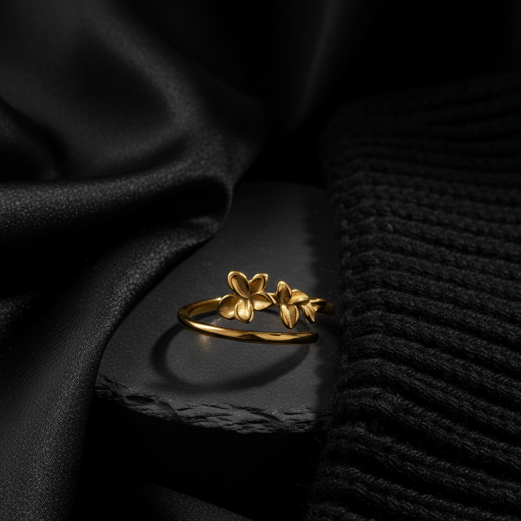 JEWELIXIRS Blomming Open Ring