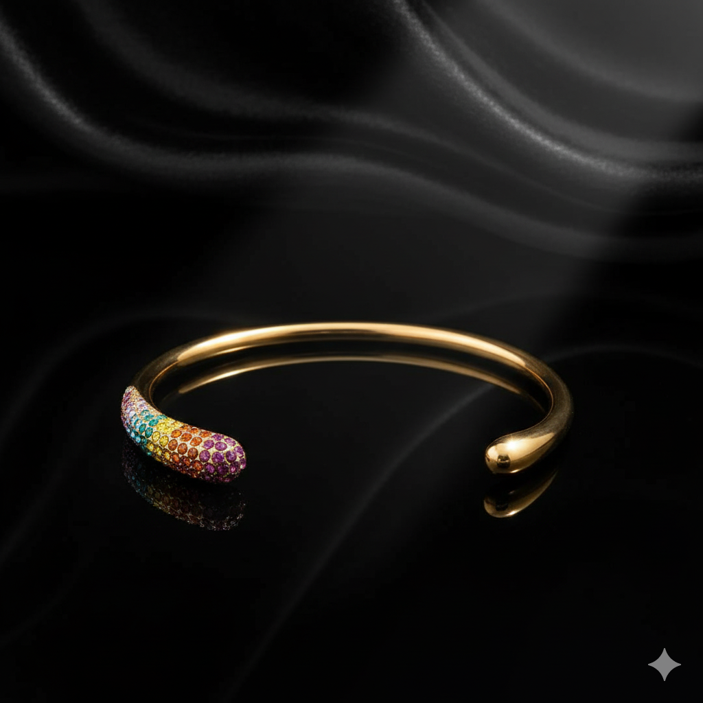 JEWELIXIRS Statement Cuff Bracelet