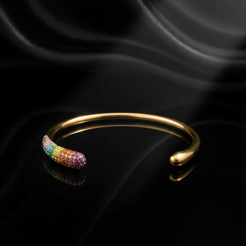 JEWELIXIRS Statement Cuff Bracelet