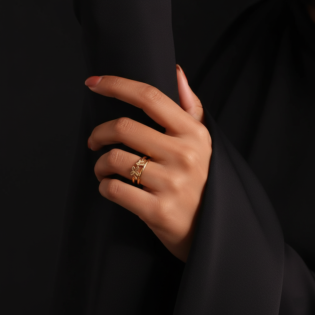 JEWELIXIRS Blomming Open Ring