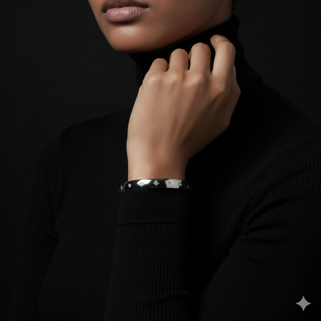 JEWELIXIRS Celestial Hinge Bangle Set