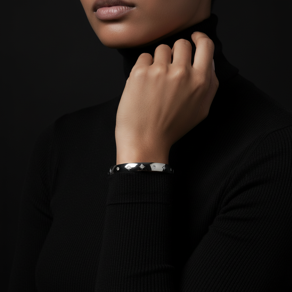 JEWELIXIRS Celestial Hinge Bangle Set