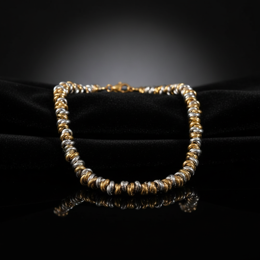 JEWELIXIRS Coiled Link Choker