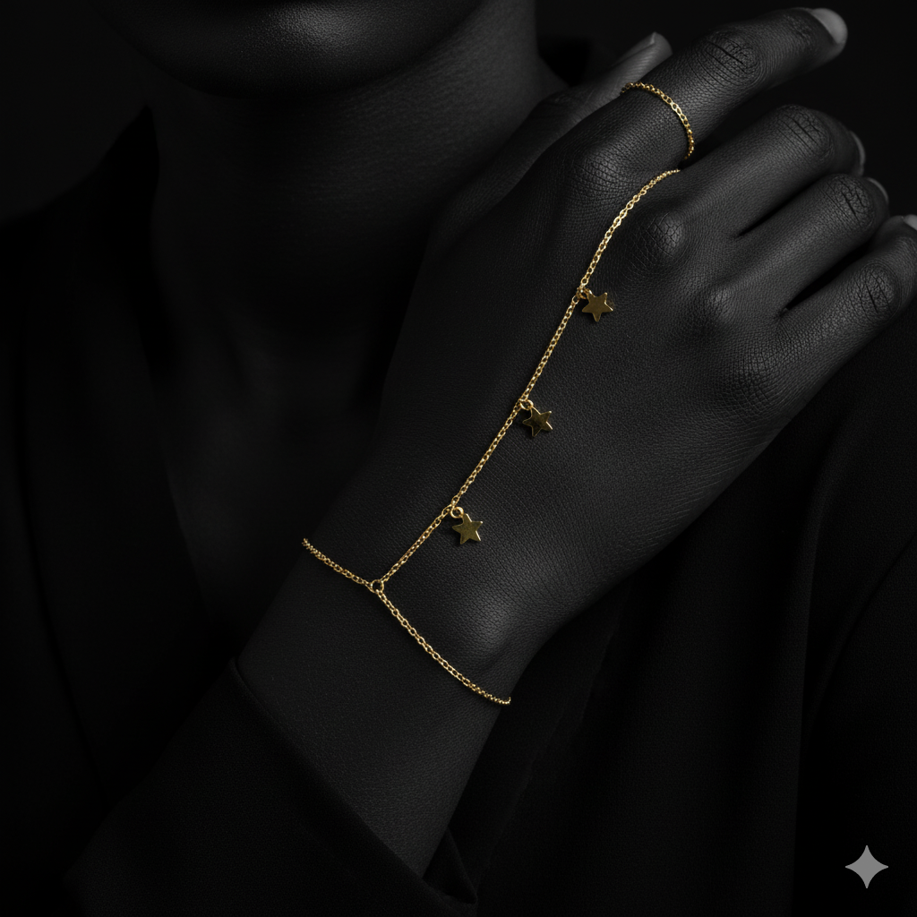 JEWELIXIRS Celestial Star Hand Chain
