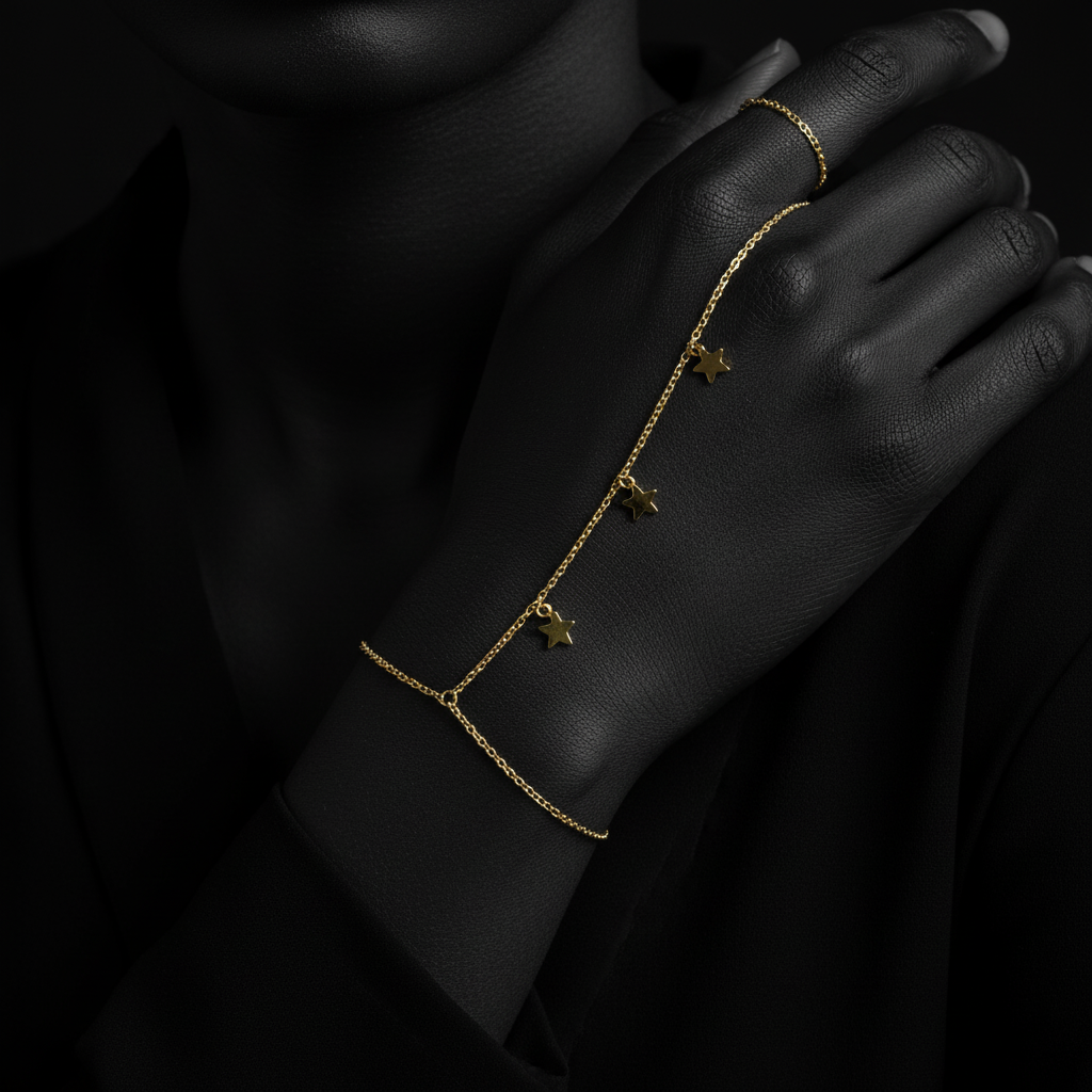JEWELIXIRS Celestial Star Hand Chain