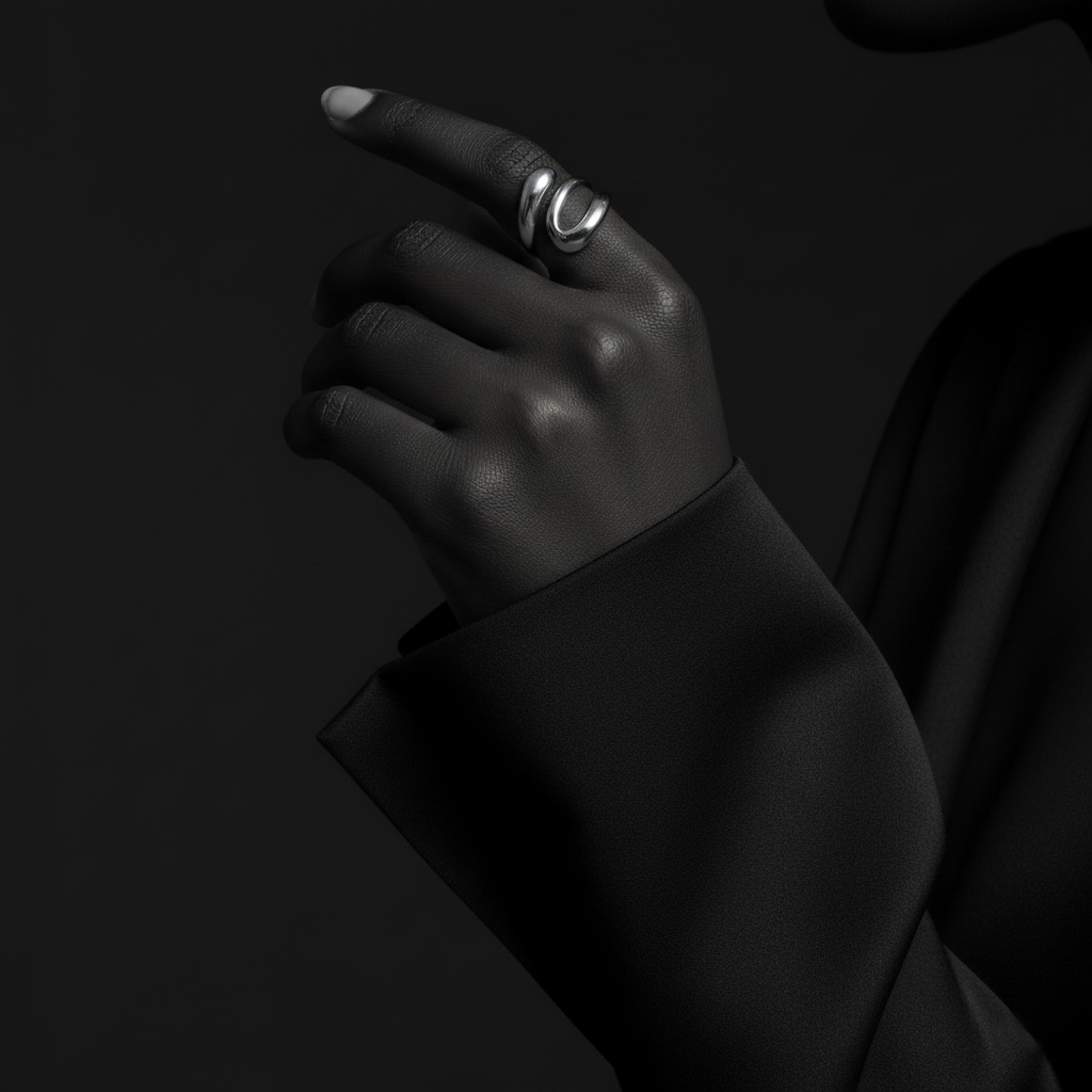 JEWELIXIRS Coiled Vortex Ring