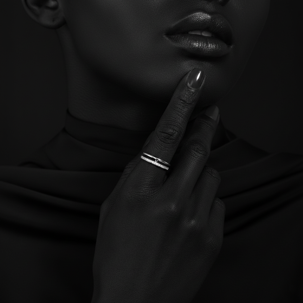 JEWELIXIRS Floating Eternity Ring