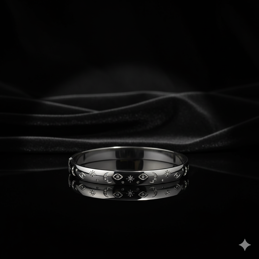 JEWELIXIRS Celestial Hinge Bangle Set